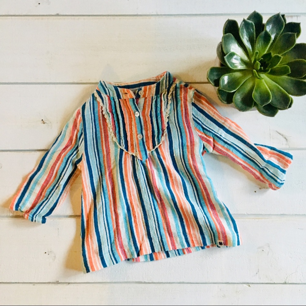 Lucky brand vintage kids 3/4 sleeve